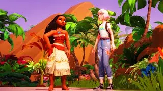 JE DÉCOUVRE le MONDE de VAIANA 🌊 | Disney Dreamlight Valley FR