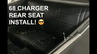1968 Charger Rear Seat Install - Episode 35