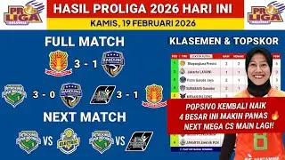 Hasil Proliga 2026 hari ini- Jakarta Popsivo vs Bandung BJB - Klasemen terbaru & TopSkor Megawati