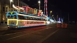 BLACKPOOL 2026  Happy new year to you. friday early evening wal;kabout around blackpool