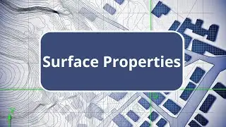 TBC - Surface Properties - Surface Modeling Edition Commands
