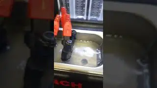 Проверка форсунок в автосервисе на стенде Launch CNC-603