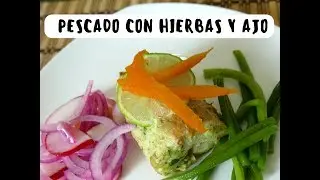 PESCADO MARINADO EN ACEITE DE OLIVA Y HIERBAS