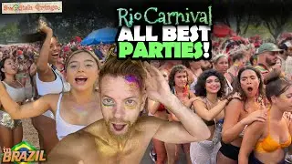 Rio Carnival 🇧🇷: All the BEST Street Parties! |Biggest Blocos 2024 | HOW TO PREPARE!🎉