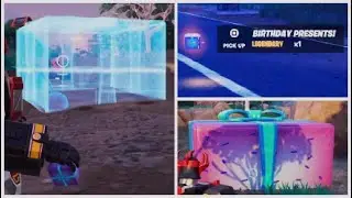 Бросьте подарки на день рождения &mdash; квест на 8-й день рождения Fortnite &mdash; глава 6, сезон 4