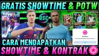 GRATIS SHOWTIME & KONTRAK PEMILIHAN POTW !! CARA MENDAPATKAN LEWANDOWSKI SHOWTIME & HAALAND GRATIS.