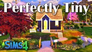 Sims 4 Tiny House Build 🏠 No CC Speed Build 🏠