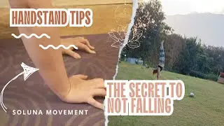 Stop Falling In Your Handstand | Proper Hand Placement & Finger Control Explained 