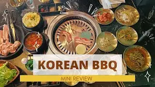 FOOD REVIEW: Korean BBQ | Lunch date | Ootd