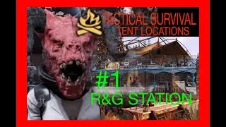 Great Survival Tent Locations workbench vendor Fallout 76 Survival Tent R&G Train Station