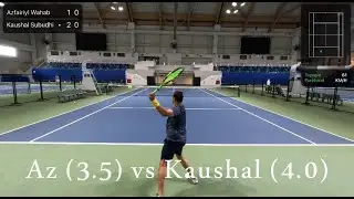 Az (3.5) vs Kaushal (4.0) - Kallang Tennis Hub Centre Court