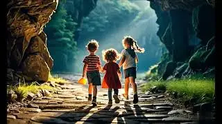 kids playing in the cave.    #ai #capcut #runwayai #foryou #fun #aiconcerns