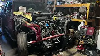 2014 Ford F-150 front end collision repair DIY