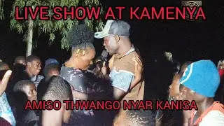 AMISO THWANGO PERFORMING NYAR KANISA SONG LIVE AT KAMENYA HOME GROUND BABA TEDDY END YR PARTY 🎉