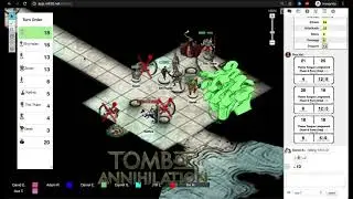 Tomb of Annihilation: Ras Nsi throne room in fast forward