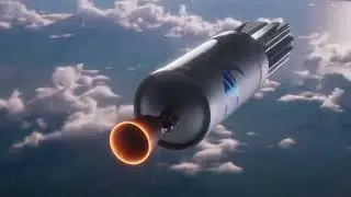 Another new space startup company Cosmoleap demoed their rocket in concept.