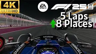 Can I get to podium in 5 laps?? | F1 25 | 4K UHD | Ultra Max Settings