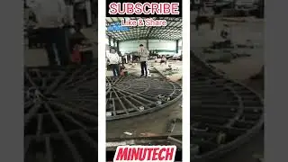 DIY DRIVEWAY CAR PARKING TURNTABLE / 360 DEGREE CAR ROTATING PLATFORM FOR GARAGE #Shorts