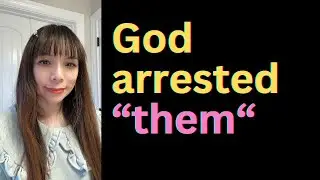 God sent the Angels to help you. ARRESTED 