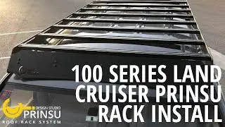 Land Cruiser 100 Series Prinsu Rack Install
