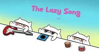 Bongo Cat - The Lazy Song (Cover Version) 🎧