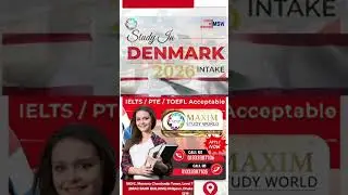 Study in DENMARK &mdash; Europe-এর Safest & Most Innovative Country! ✈️🎓