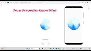 The Chatbot Mix-Up | funny conversation between 2 chatbots |  Two Bots, One Silly Conversation