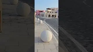 4K Early Morning Walking Tour of Mina District, Doha Qatar