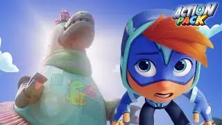 A Good Day to Dino | Action Pack | Cars & Truck Videos for Kids