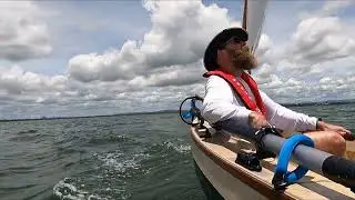 We go sailing on a Selway Fisher 18 foot 