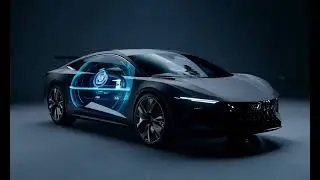 [VideoClipAI] Futuristic car with smooth lines, shot in a low light high contrast studio setting,