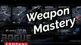 Rogue Company WEAPON MASTERY