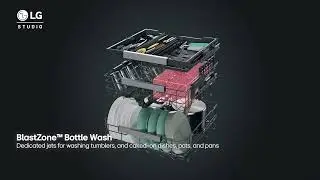 💥 Meet the LG SDNTHS72S: The Dishwasher with BlastZone&trade; Power! 💦