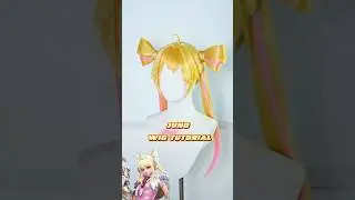 ASMR: Juno from Overwatch Wig Tutorial #juno #overwatch #cosplay #wigtutorial #asmr #fyp