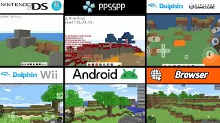 Classicube | NDS (DraStic) vs PSP (PPSSPP) vs Gamecube and Wii (Dolphin) vs Android vs Browser