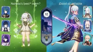 Raiden Hyperbloom and Ayaka Freeze | Genshin NEW 3.2 abyss!!