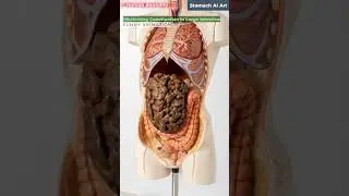 Illustration of Constipation Animation | Stomach AI Art | 19