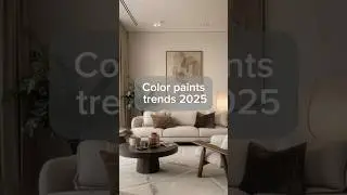 Wall paint color trends 2025 #2025trends #interiordesign