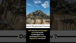 India Has the World&rsquo;s 2nd Longest Wall! 🇮🇳 | Do You Know?