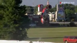 Brady Bacon Flips Out Of The Park At Terre Haute Action Track