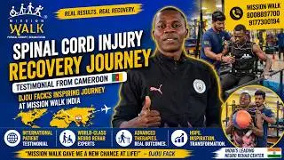 Djou Fack&rsquo;s Spinal Cord Injury Recovery Journey | Mission Walk SCI Rehab | Real Results #SCIRecovery