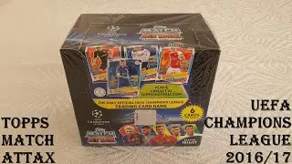 Topps Match Attax UEFA Champions League 2016/17 Booster Box || New Series: Nostalgia