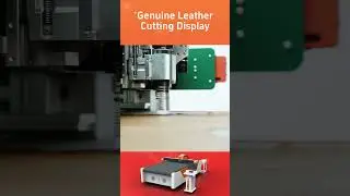 PU leather - Leather and fur industry CNC cutting machine