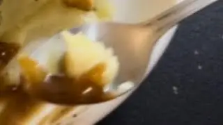 Dino Volcano Mashed Potatoes #ASMR