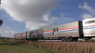 XTRA Baggage Car on the bottom of Amtrak P098-28 -  Tri-Rails P666-28 and P669-28 - 1/28/24