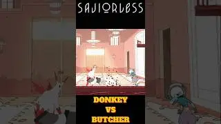 Saviorless Donkey VS Butcher # Shorts
