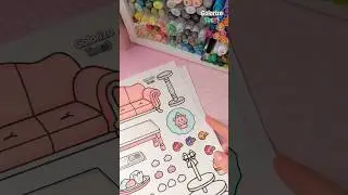 😍Cute Toca Boca World Paper House 🏡 #tocaboca #diy #paperdiy #tocalifeworld #papercraft #craft