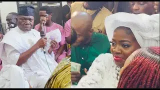 Aruna Isola Sang One Line & All Ooni Wives Jump Up Start Dancing – Kabiyesi Himself Nearly Join Them
