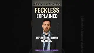 SSC/Banking Exams favourite Vocab : FECKLESS | Word Power| #vocabulary #ytshorts #banking #ssccgl