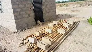 Savage Camp Gambia nimmt langsam Form an!
